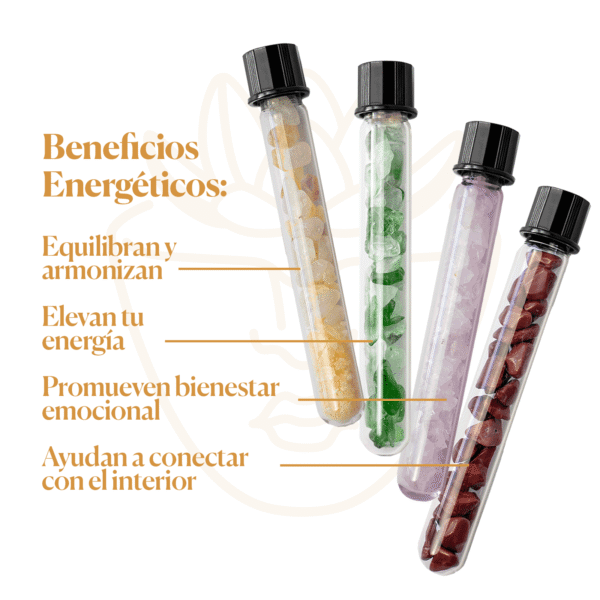 Cápsula Energética Pirita Aventurina Verde